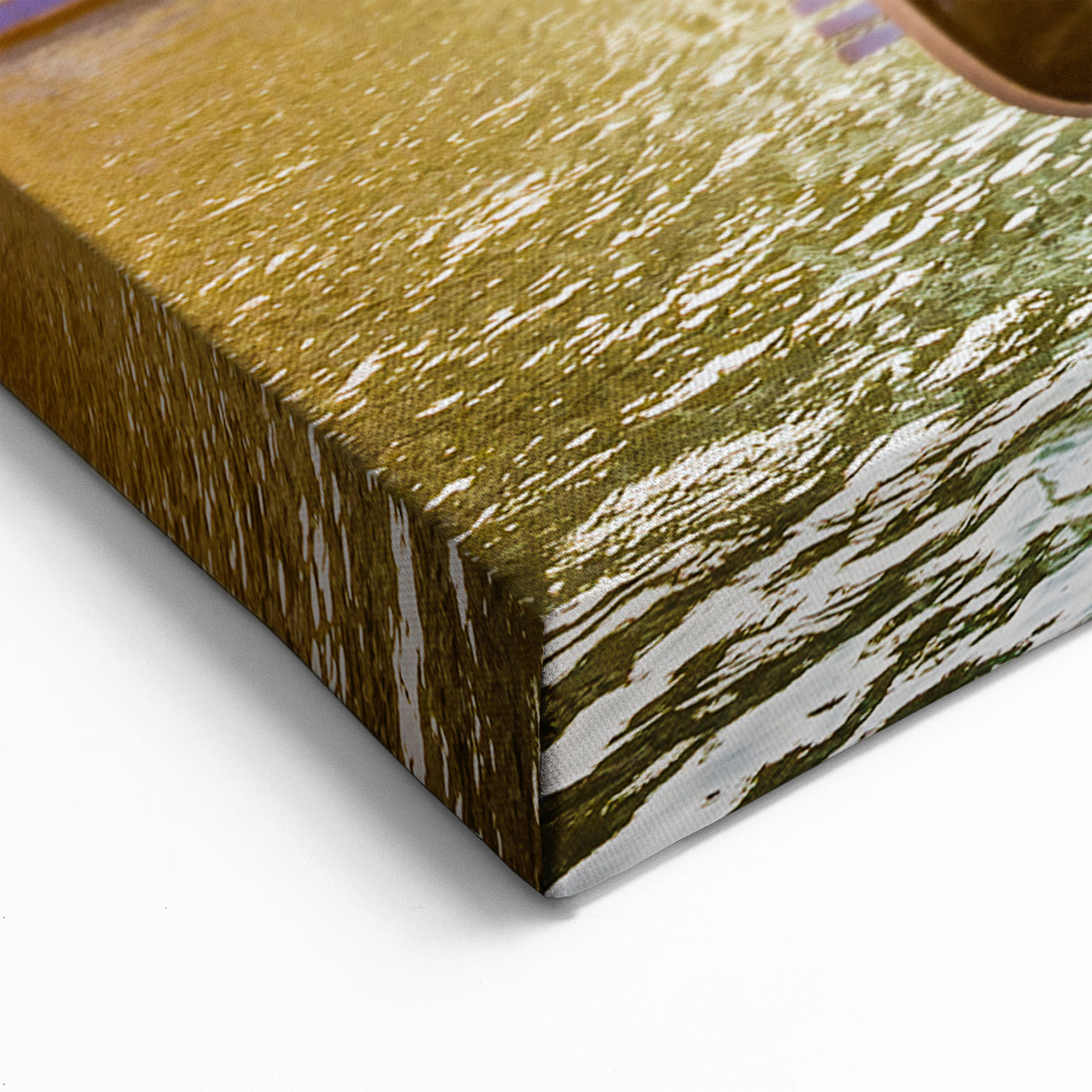 Venice Artwork - Gondola Passing Under the Rialto Bridge