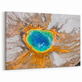 Yellowstone National Park Art – Aerial View of Grand Prismatic Print
