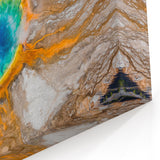 Yellowstone National Park Art – Aerial View of Grand Prismatic Print