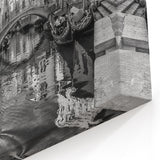 Venice Photography - Gondola Passing Under Quaint Canal Bridge