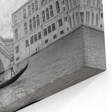 Venice Framed Art - Gondola Under the Rialto Bridge
