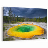 Yellowstone Giclee Prints – Morning Glory Pool Scenic Art Photography