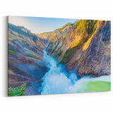 Yellowstone Giclee Prints – Lower Falls Canyon Scenic Photography Art