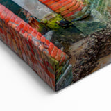 Venice Canvas Print - Colorful Gondolas on Venice Canals