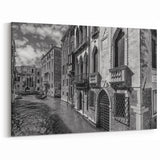 Venice Wall Art - Black and White Venetian Architecture Photography