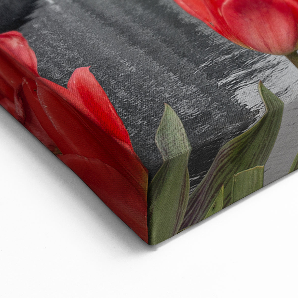 Venice Framed Art - Tulips and Venetian Canal Photography