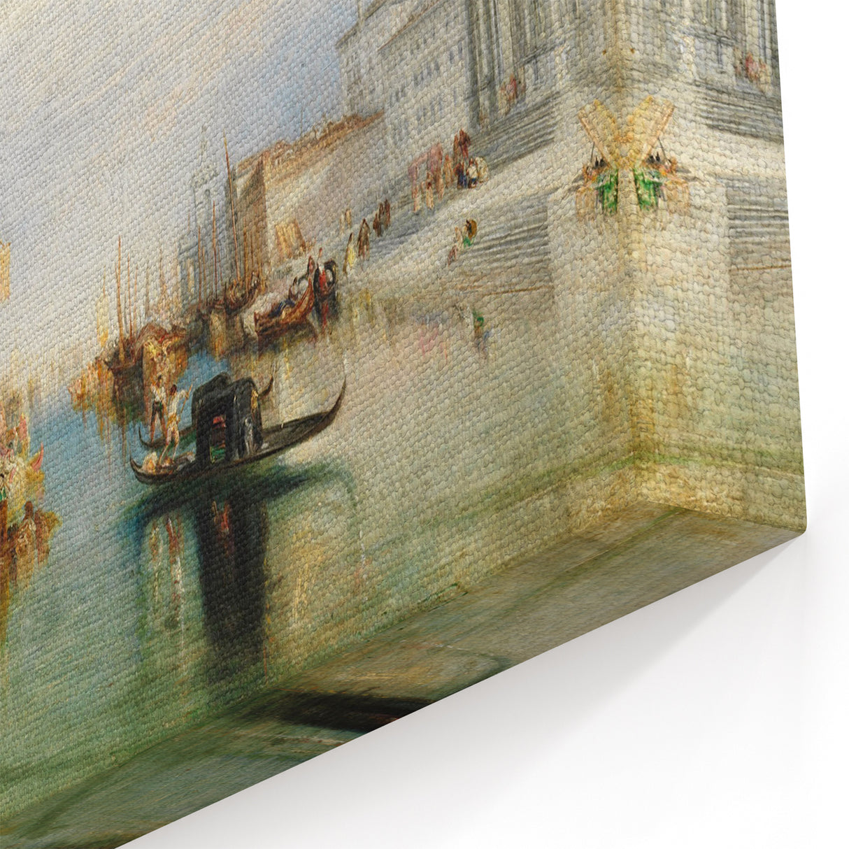 Venice Painting - Classic Venetian Harbor Scene Artwork