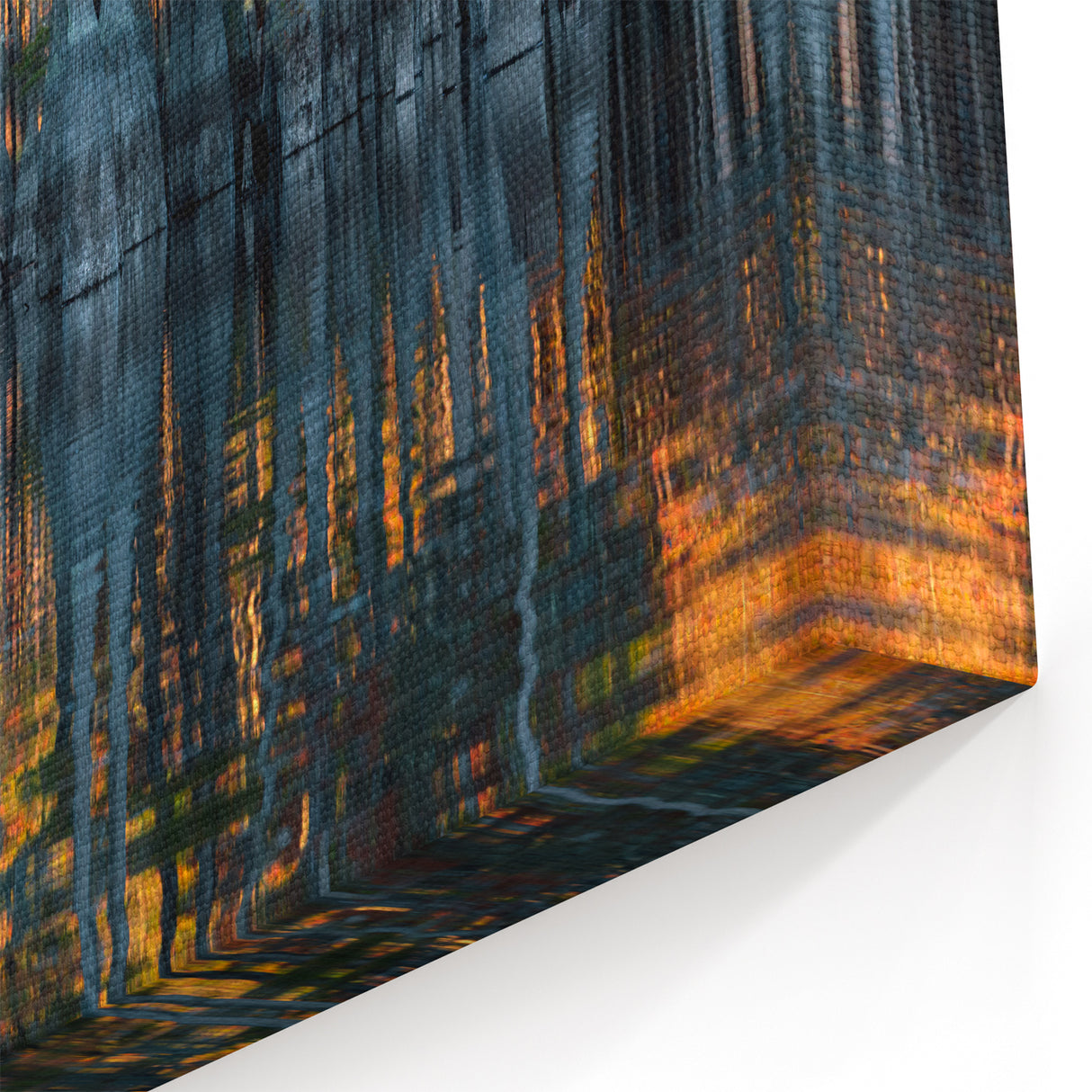 Mississippi River Art - Reflections of Cypress Trees in Louisiana Bayou