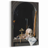 Gothic Dark Academia Wall Art – Moody Still Life for Aesthetic Decor