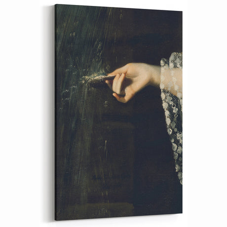 Dark Academia Wall Art - Vintage Hand Detail for Classic Gothic Decor
