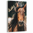 Dynamic Horse Portrait - Rustic Farmhouse Wall Art for Country Living