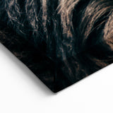 Close-Up Horse Mane - Rustic Farmhouse Wall Art for Country Living