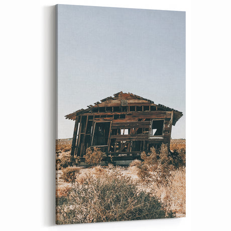 Rustic Abandoned Barn - Vintage Farmhouse Wall Art for Country Decor
