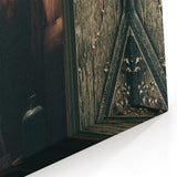 Rustic Weathered Shed - Farmhouse Wall Art for Vintage Country Homes