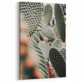 Clustered Cactus Pads - Rustic Desert-Inspired Farmhouse Wall Art Print