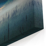 Latvia Canvas Prints - Misty Meadow and Forest at Sunrise