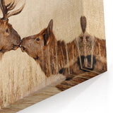 Yellowstone National Park Art – Wildlife Elk Poster Prints for Nature Lovers