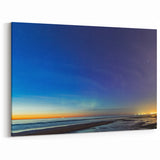 Latvia Scenery Prints - Starry Night Sky Over Baltic Sea at Dusk