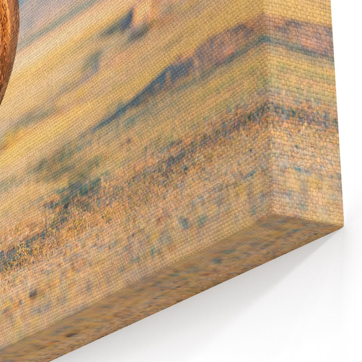 Yellowstone Wildlife Art – Majestic Bison Canvas Print for Nature Decor