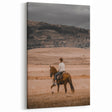 Rustic Cowboy Horseback Farmhouse Wall Art – Country Style Decor