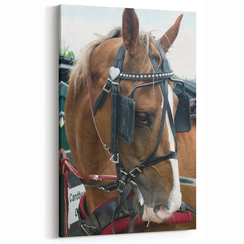 Rustic Horse and Harness Farmhouse Wall Art – Country Style Decor