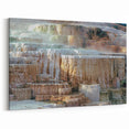 Yellowstone Scenic Art – Mammoth Hot Springs Terraces Photography Print