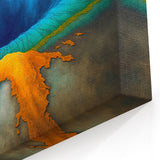 Vibrant Yellowstone Art – Grand Prismatic Spring Canvas Photography Print