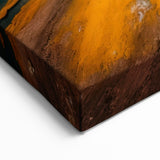 Vibrant Yellowstone Art – Grand Prismatic Spring Canvas Photography Print