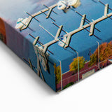 Annapolis Canvas Prints - Vibrant Cityscape at Sunset on Framed Art