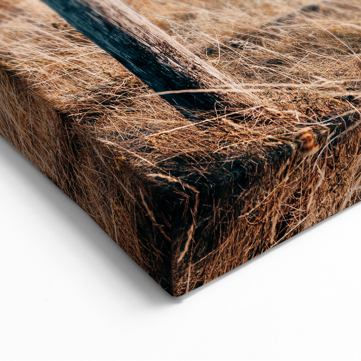 Rustic Fence Posts in Field Farmhouse Wall Art – Country Style Decor