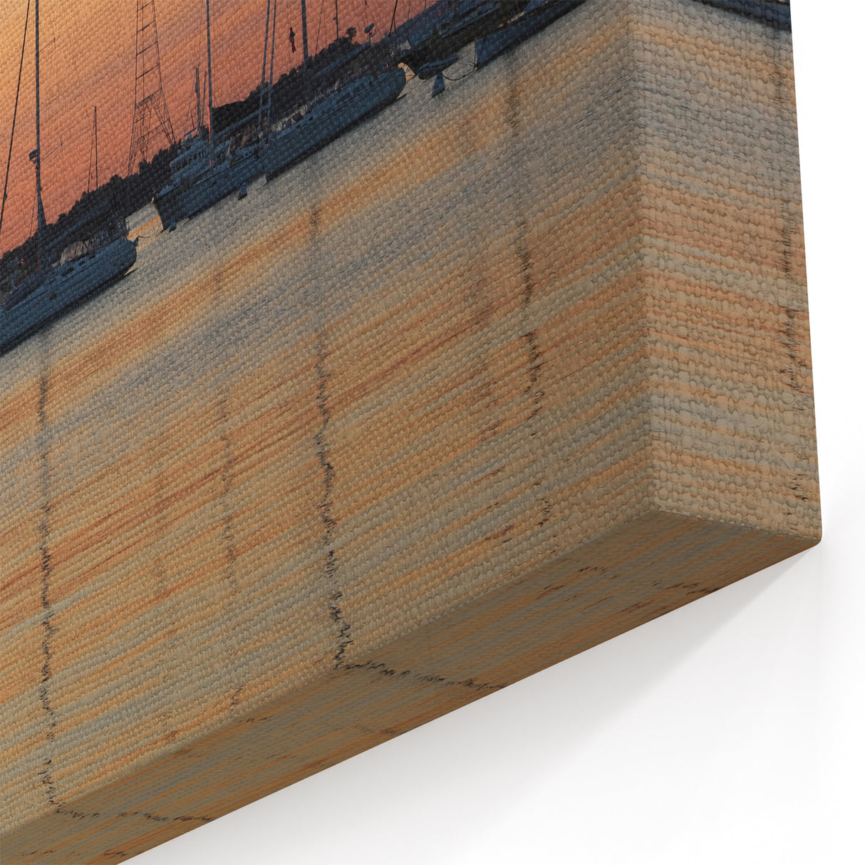 Annapolis Scenic Wall Art - Sailboats at Sunset on Rolled Canvas Prints