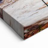 Yellowstone Grand Prismatic Art – Colorful Hot Spring Canvas Photography