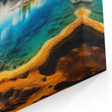 Beautiful Yellowstone Posters– Serene Geothermal Pool Wall Art