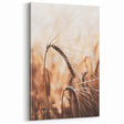 Elegant Wheat Stalk Art Print, Rustic Farmhouse Wall Decor