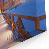 Trakai Castle Prints - Lithuania Wall Art of Scenic Winter Fortress