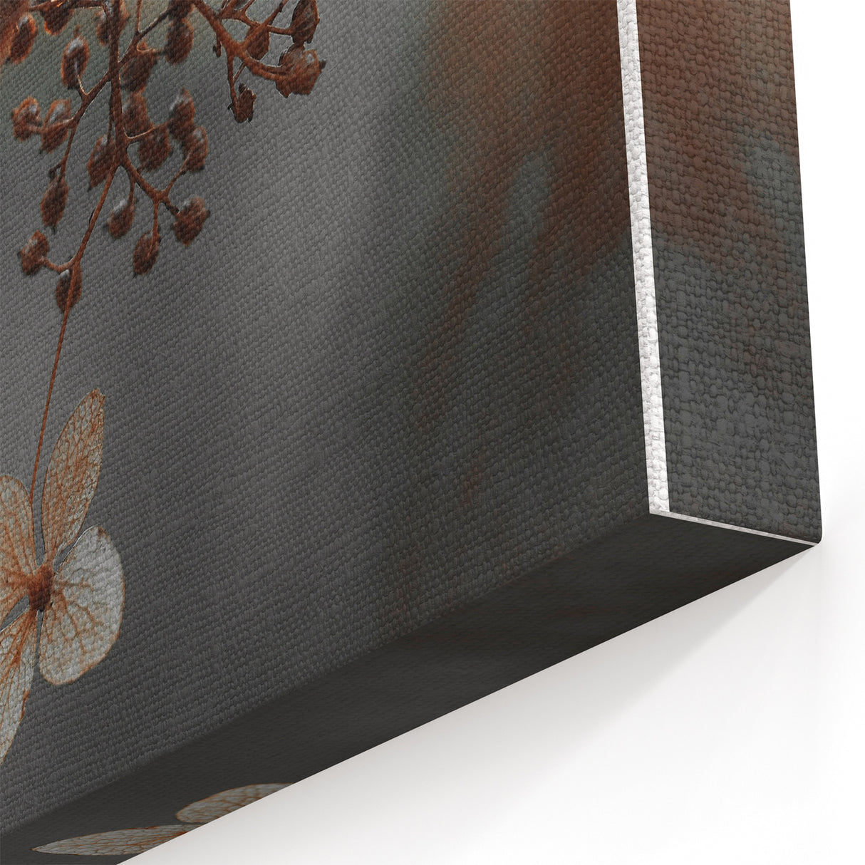 Delicate Dried Plant Art, Tranquil Rustic Wall Decor Print