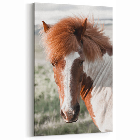 Farmhouse Wall Art of Majestic Horse – Rustic Farmhouse Style Decor