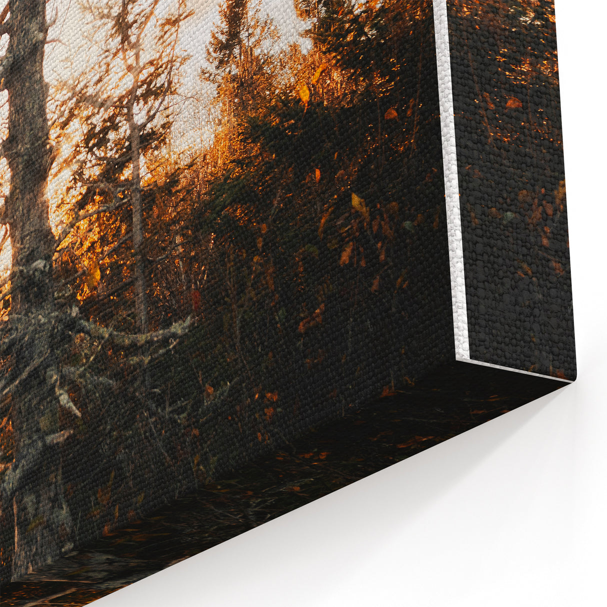 Vintage Rustic Tree Landscape - Farmhouse Wall Art