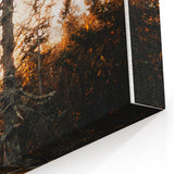 Vintage Rustic Tree Landscape - Farmhouse Wall Art