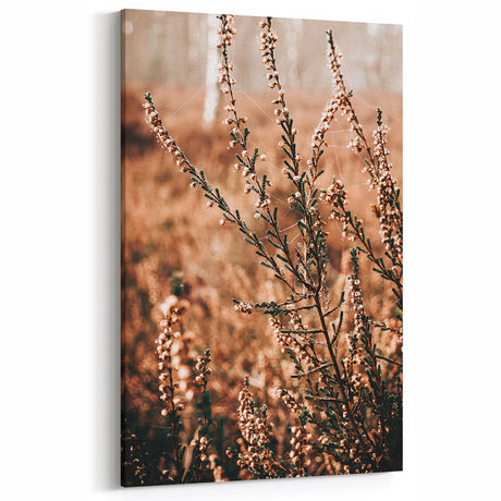 Rustic Farmhouse Wall Art of Wildflowers – Vintage Country Style Decor