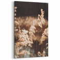 Farmhouse Wall Art of Sunlit Wheat Stalks – Rustic Country Style Decor