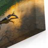 Kentucky Lakeside Sunset Art – Scenic Kentucky Wall Decor for Nature Lovers