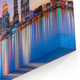 Louisville Skyline Art – Scenic Kentucky Cityscape Wall Decor for Homes
