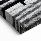 Kentucky Farm Black and White Art – Scenic Wall Decor for Rustic Homes