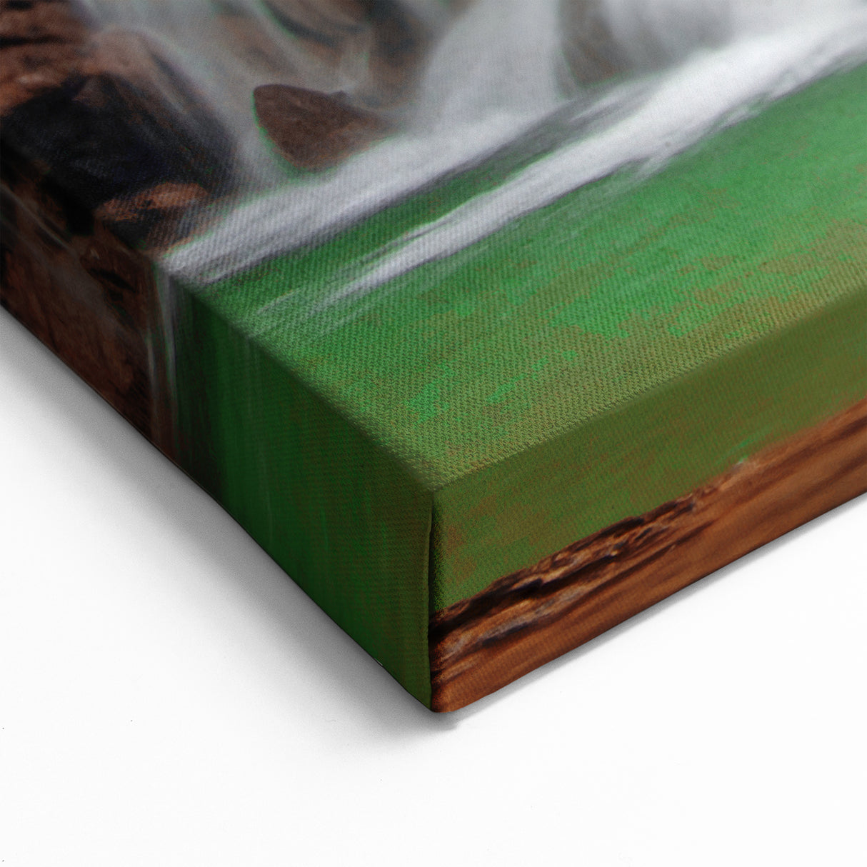 Kentucky Waterfall in Sunlight Art – Scenic Wall Decor for Nature Lovers