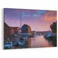 Lithuania Wall Art - Baltic Sea Art with Scenic Klaipėda Harbor View