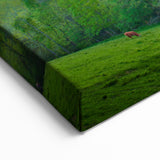 Kentucky Wall Art – Scenic Bluegrass State Hills and Rustic Barn Sunset