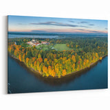 Lithuanian Scenery Prints - Baltic Region Art with Aerial Landscape