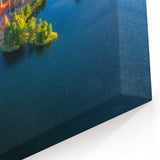 Trakai Castle Prints - Europe Landscape Art with Aerial Lake View