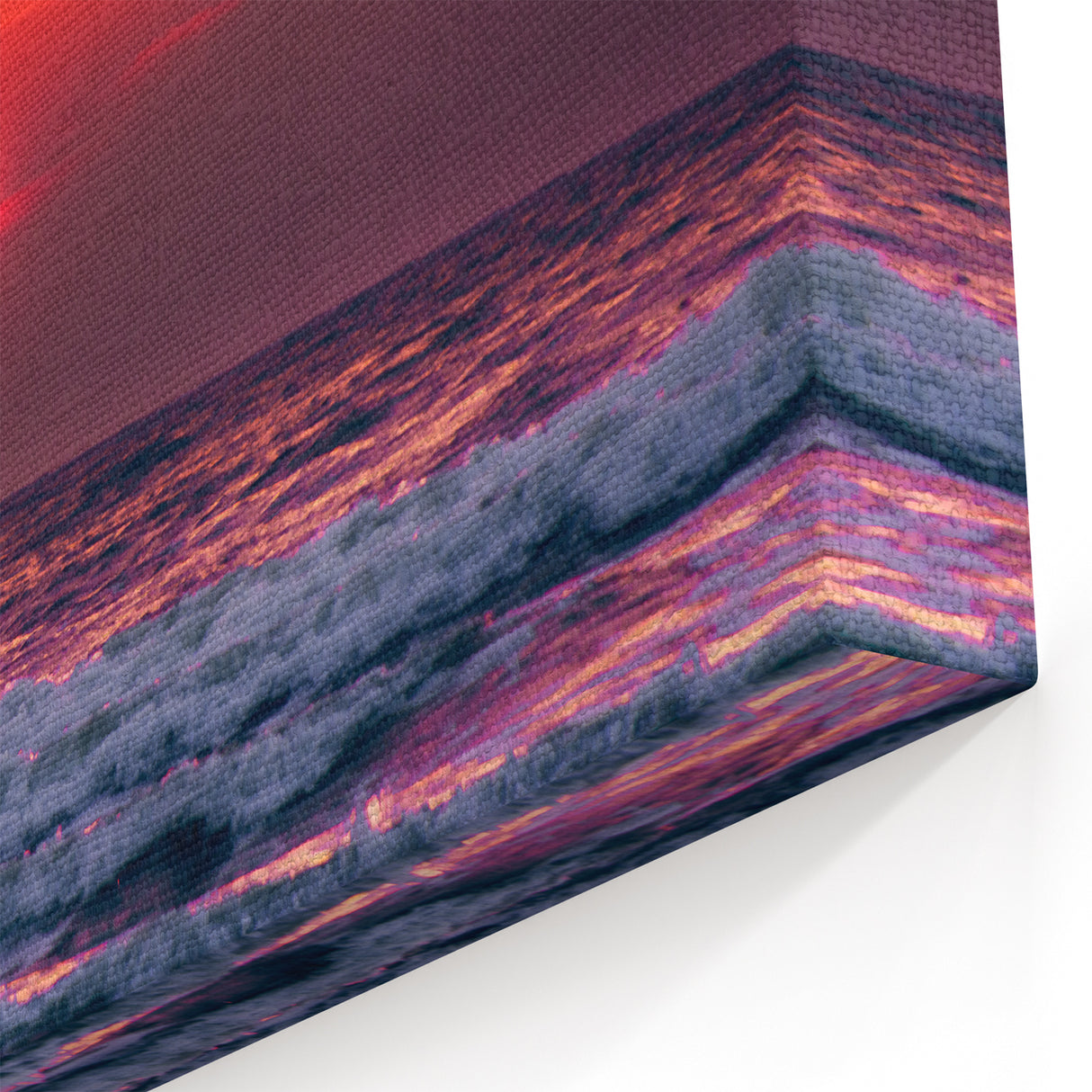 Lithuanian Scenery Prints - Baltic Sea Art with Vibrant Sunset View